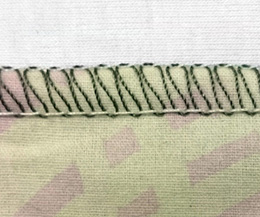 Cuatter R-IV Overlok Dikiş Örneği